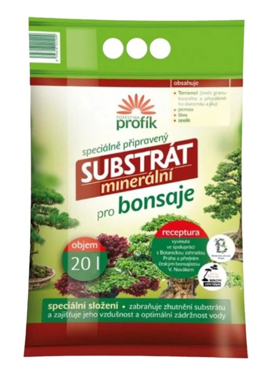 Minerální substrát na bonsaje Forestina profík 20l
