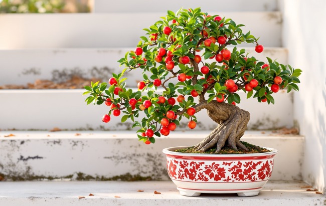 Magia bonsai z granatu: Sztuka i natura w harmonii