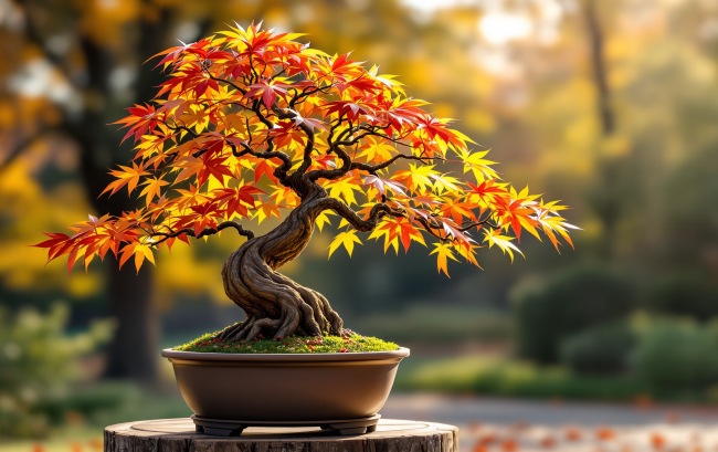 Klonowe bonsai: Piękno natury w ogrodzie