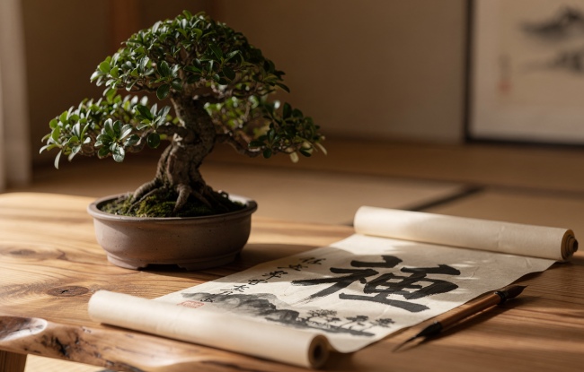 Sztuka kaligrafii i bonsai – Harmonia kultury 